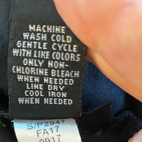 Alfani 2S Black Stretch Pull-On Workwear Everyday Long Pants - Picture 5 of 7